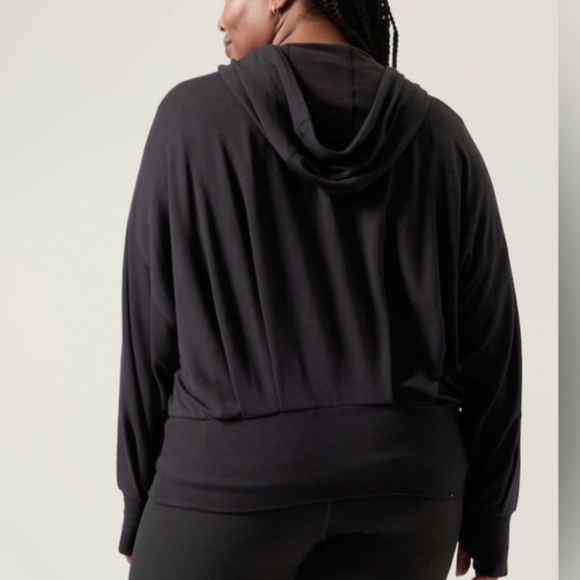 Athleta Balance Full-Zip Hooded Sweatshirt - Size L - Picture 4 of 16